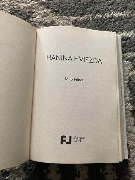 Hanina hviezda - miroslav frindt, 