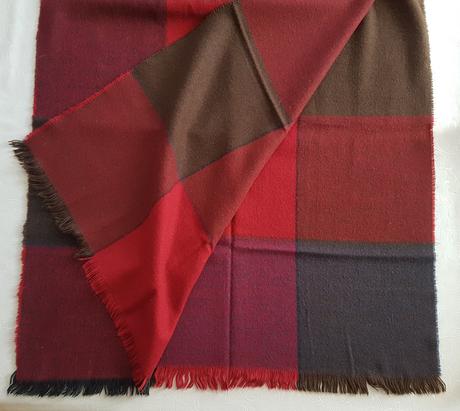 Nadmerny teply sal - karo / kocky,