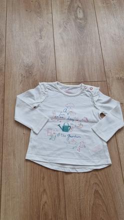 Tričko s dlhým rukávom veľ. 74 cm., f&f,74