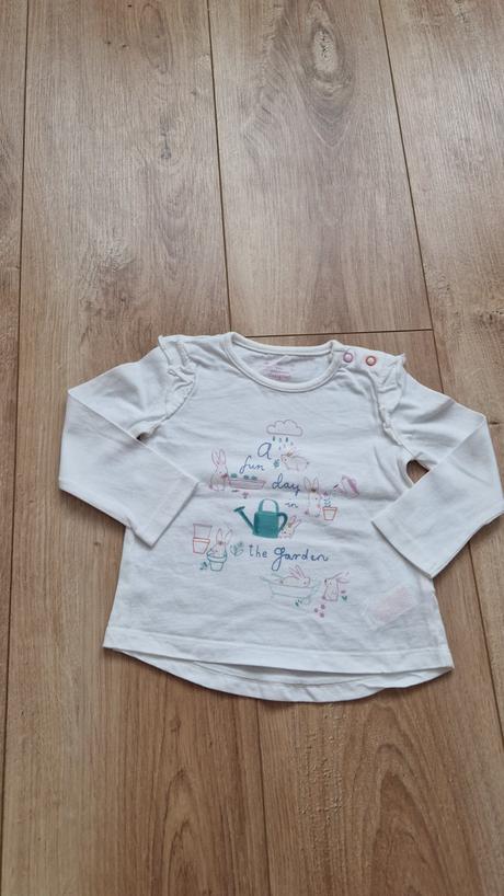 Tričko s dlhým rukávom veľ. 74 cm., f&f,74