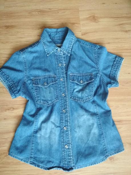 Riflové košeľa, clockhouse,s