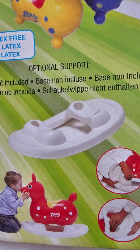 Skakací a hojdací koník rody gymnic,