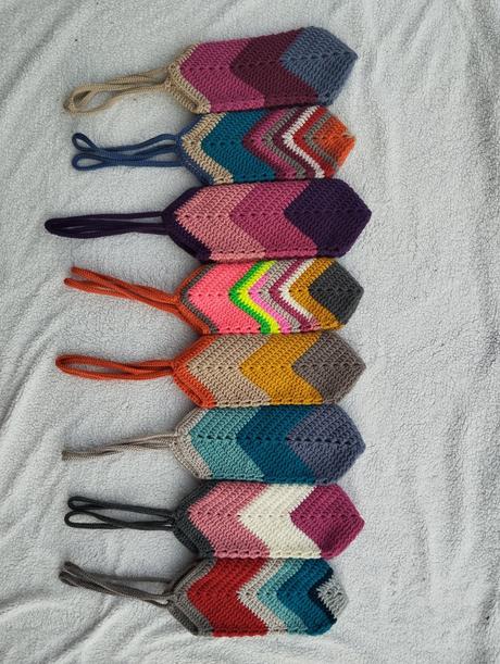 Nová háčkovaná taška, 