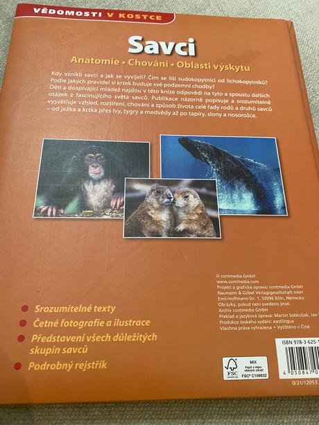 Savci vědomosti v kostce anatomie chování oblasti, 