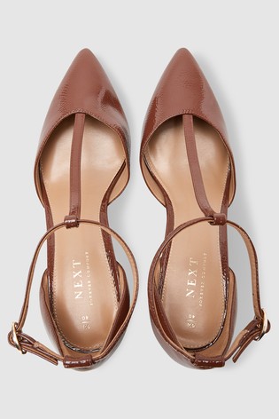 Lakované topánky na plnom opätku, next,41