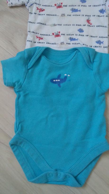 3x body krátky rukáv veľ 56, c&a,56