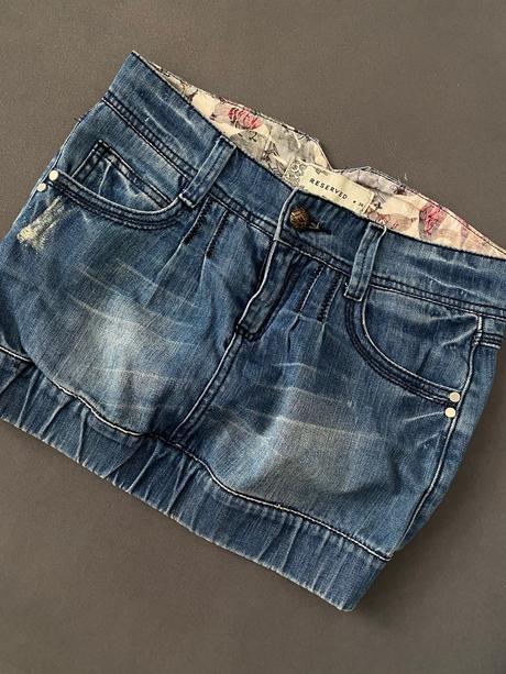 Riflova sukňa s gumičkou, reserved,34