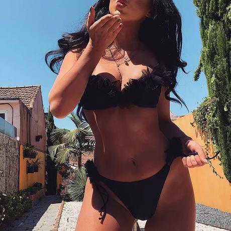 Plavky s kvetinami, l / m / s / xl