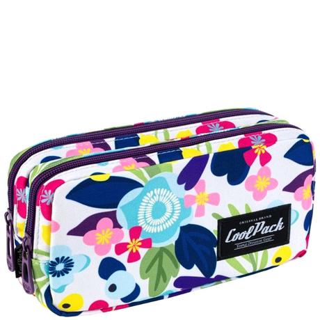 Dievčenský dvojzipsový peračník /puzdro,