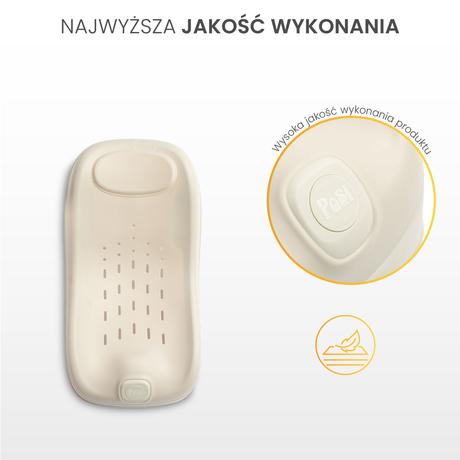 Sensillo skladacia vložka do vaničky posi béžová,
