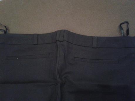 Spoločenské nohavice čierne 40, f&f,40