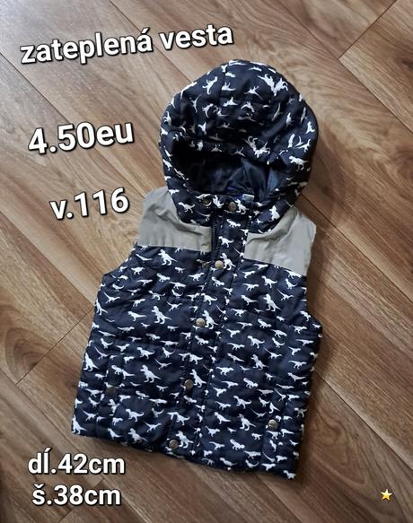 Zateplená vesta, 116