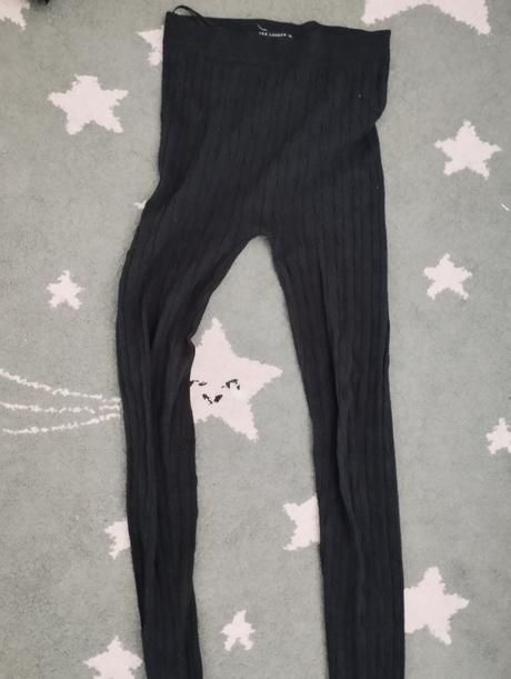 Čierne pančuchy bez stopy m/l, m