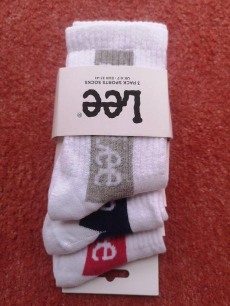 Lee dámske ponožky 3 páry veľkosť 37-41, lee,37 / 38 / 39 / 40 / 42