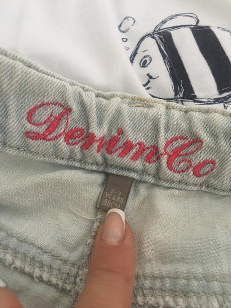 Krásne kraťasy, denim,92