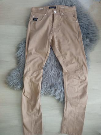 Pánske rifle anti fit hnedé jack jones, s