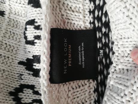 Pončo  sveter, new look,s