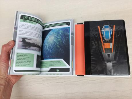 Star wars tie silencer book + model nsu19, 