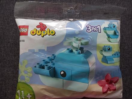 Lego duplo veľryba 30648, 
