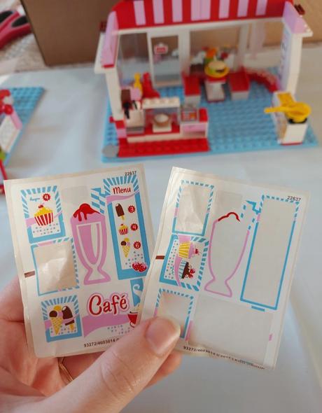 Lego friends 3061 kaviareň v parku (city park café,