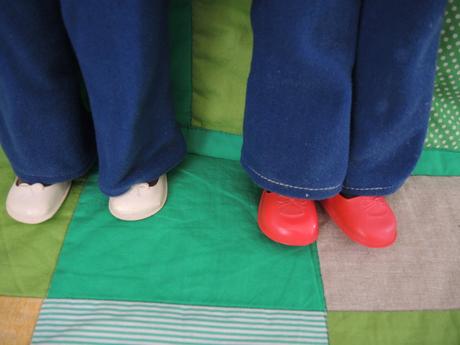 Retro bábiky černoško hamiro,