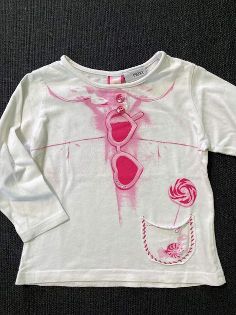 Tričko s dlhým rukávom 80, next,80