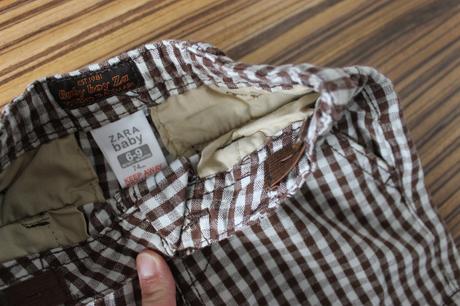 Kraťasky zara v. 6/9 mes., zara,74