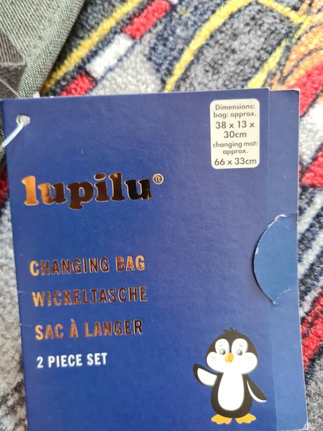 Taška na plienky, lupilu