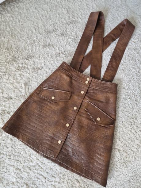 Koženková sukňa zara, zara,xs