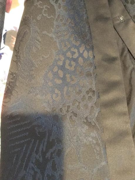 Just cavalli čierny kabat it42+ parfem zadarmo, m