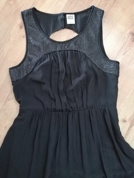 Čierne šaty, vero moda,s