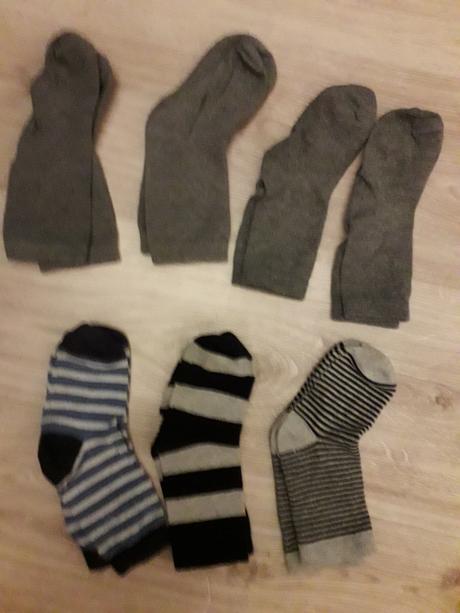 Chlapcenske ponozky - 7 parov (spolu), tesco,98