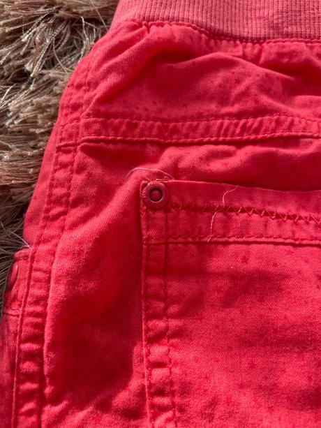 1x oblečene nohavice 100perc.bavlna, c&a,116