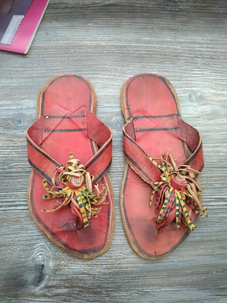 Letne kozene sandale/slapky/zabky, 37