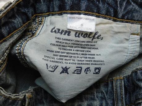 Trendy mini riflova sukna, 36