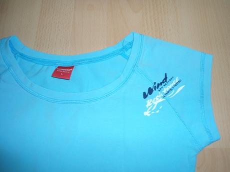 Modre sportove tricko, xs