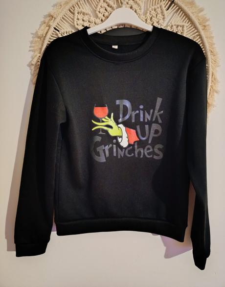 Dámska mikina grinch, m