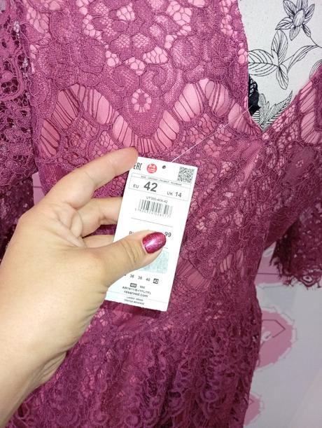 Nové čipkované šaty, reserved,40 / 42