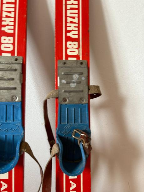 Detské retro lyže kluzky artis, 