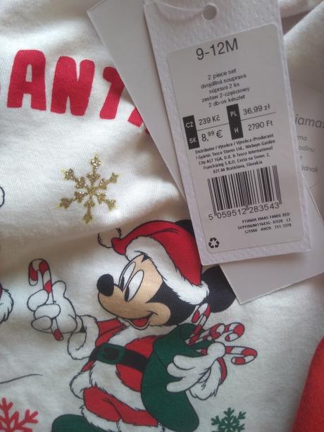 Vianocne pyzamo, f&f,80