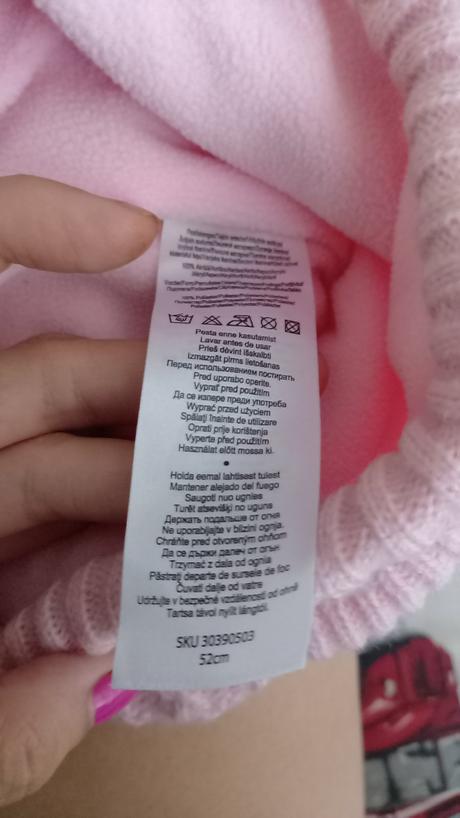 Balik čiapky 1 až 3 roky dievca od 2.5 eur za ks, 86–98