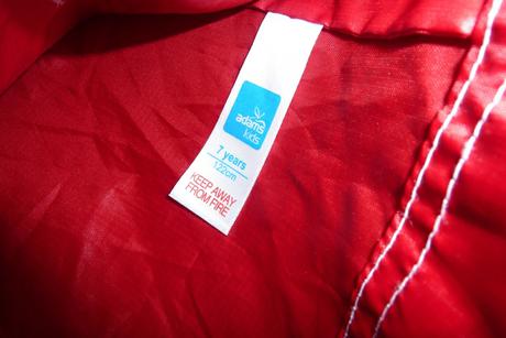 Adams vetrovka do dažďa 122/7rokov, adams,122