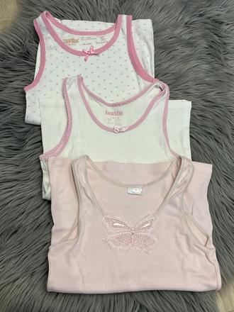Dievčenské spodné tielko 3pack (110-116), lupilu,110