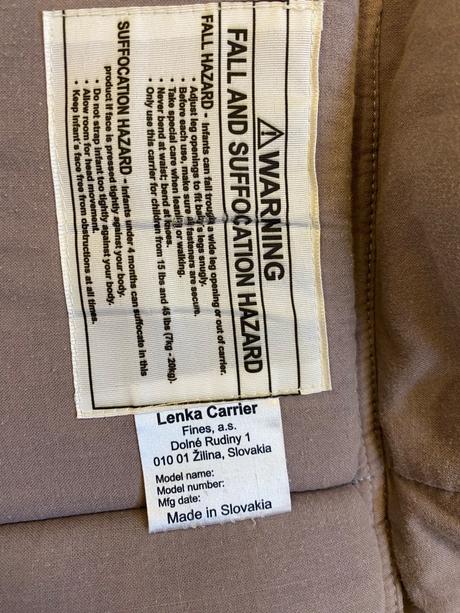 Nosič lenka carrier, lenka