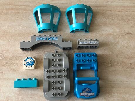 Lego duplo jurský svet (jurassic word), top stav, 