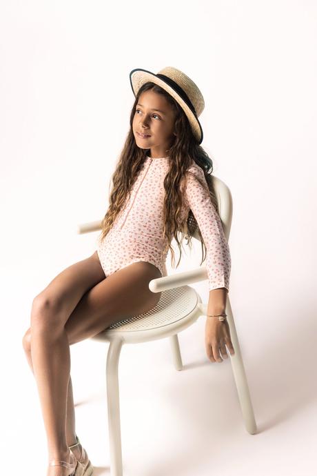 Swim essentials plavky s dlhým rukávom s upf 50+, 98 - 128