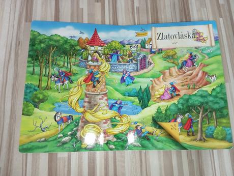 Päť najkrajších rozprávok tvrdé rozkladacie strany, 