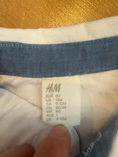 Košeľa hm 80, h&m,80
