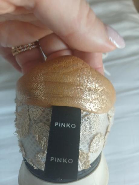 Dámske sneakery pinko platino č.38, pinko,38