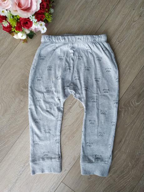 Legínsy sivé h&m, v. 92, h&m,92